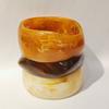 3/4 Pcs Thickened Irregular Resin Bracelet Wide Cuff Bracelet Set Exaggerated Chunky Bangles  Gifts