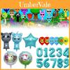 Sprunki Balloons For Birthday Party Decor With Cartoon Shapes For Kids Events