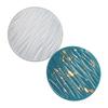 Silicone Coaster Mold Big Wave Round-Shaped Jewelry Dish Epoxy Resin Mold Tray Casting Mould for DIY Jewelry Storage