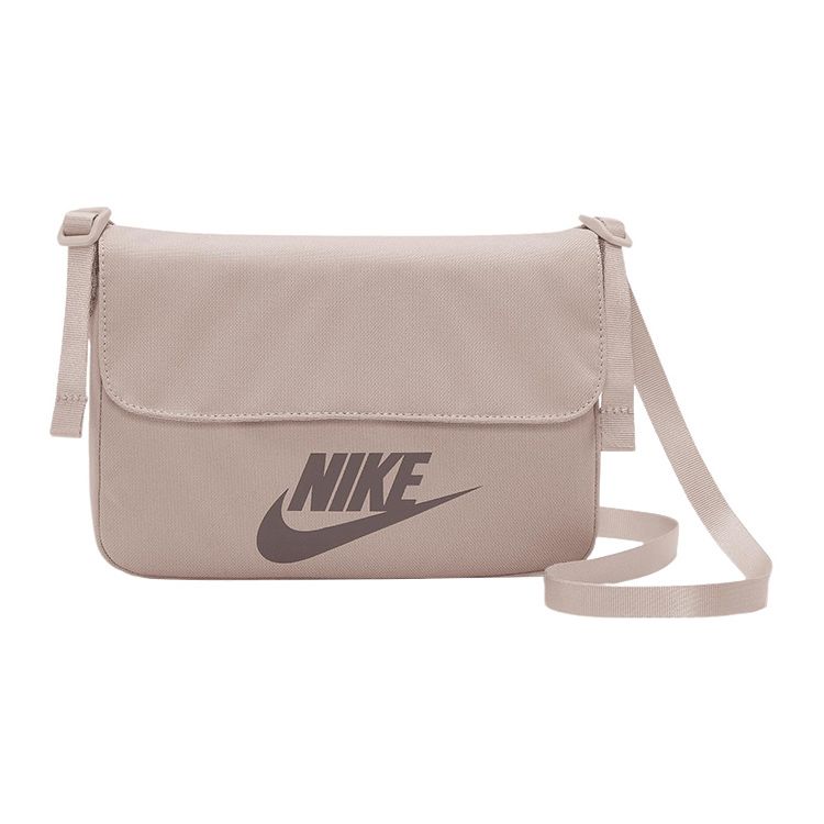 Nike Sportswear Futura 365 Casual Logo Polyester Small Shoulder Crossbody Bag Women Bags Off-White CW9300-292 Ecru 6500₽
