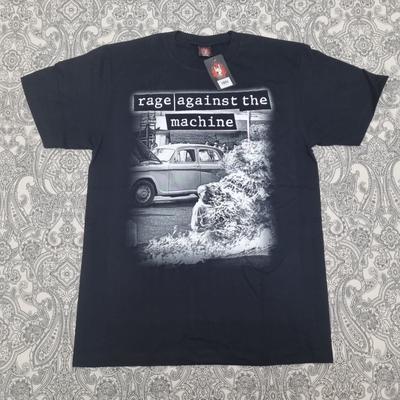 Rage Against The Machine T-Shirt Herren Damen T-Shirts Oberteil Mönch Feuerwaffe Grafikdruck Neu