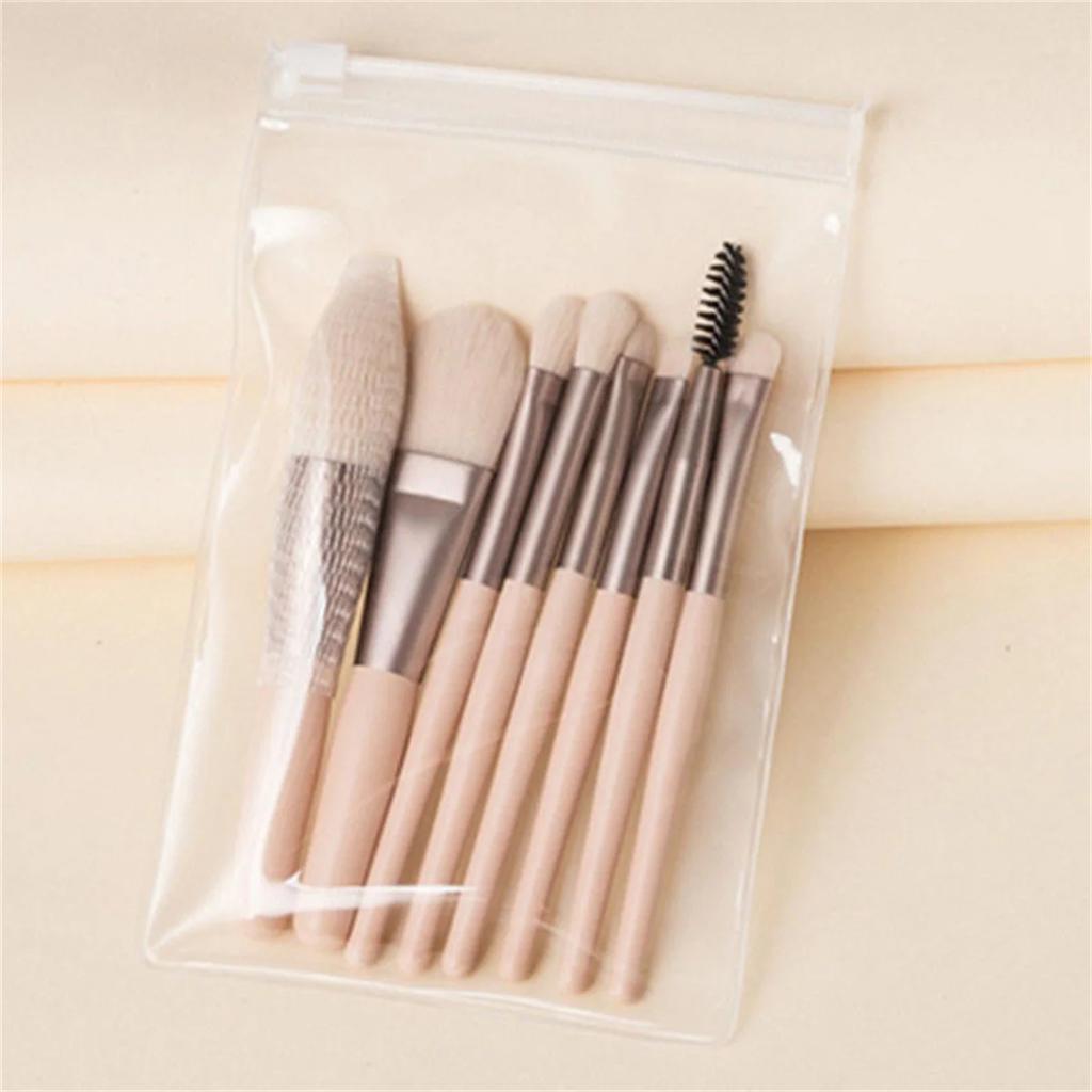 8 Stück/Set Damen Weiche Flauschige Make-up Pinsel Set für Kosmetik Foundation Rouge Puder Lidschatten Kabuki Make-up Pinsel Beauty Tool