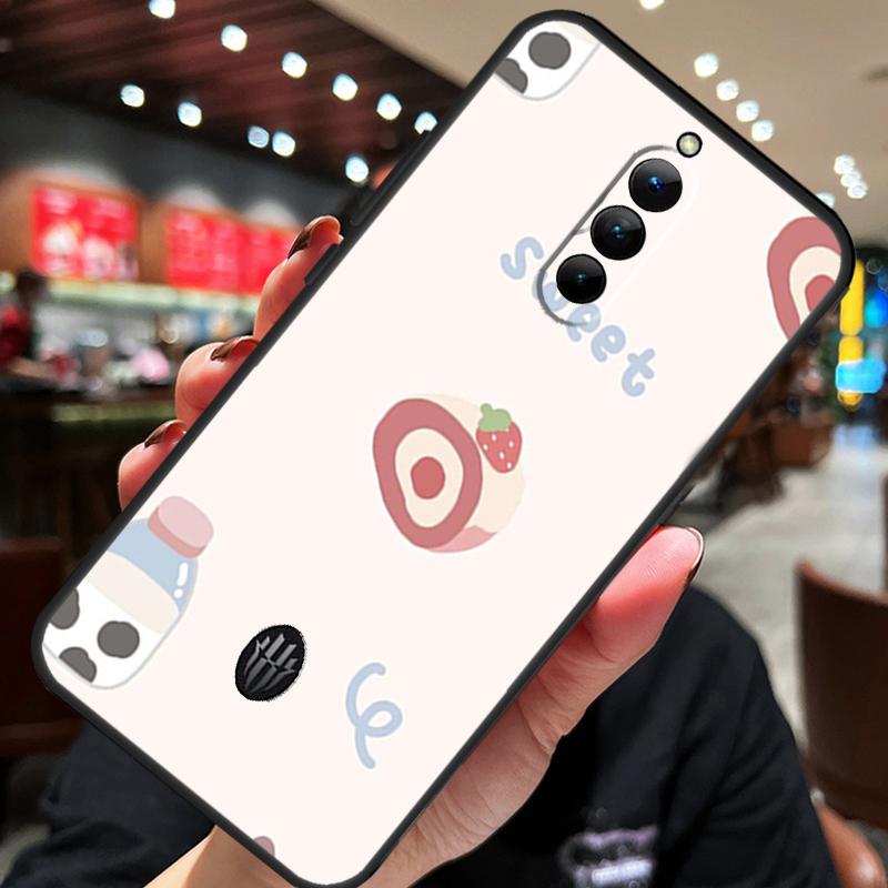 Milk Cow Skin Print Luxury Case For ZTE Nubia Red Magic 10S 10 8 9 8S 9S 11 Pro Plus 10 Air 5G 6R 6 7 6S 7S Pro Cover