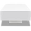 VidaXL Couchtisch Hochglanz Weiß