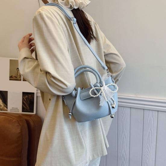 Geantă de mână retro pentru femei, geantă de umăr crossbody tote de culoare uni cu curea de umăr ajustabilă pentru navetă, petrecere, întâlniri