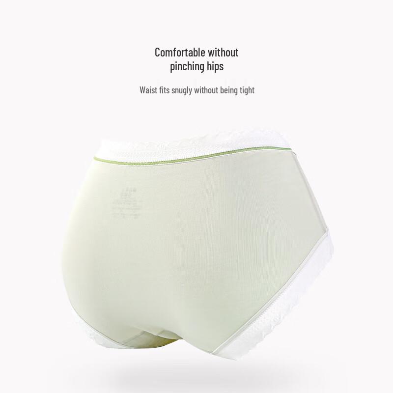 Ailier & Aurora Girls' 80-Count Cotton Seamless Antibacterial Briefs (4-Pack)