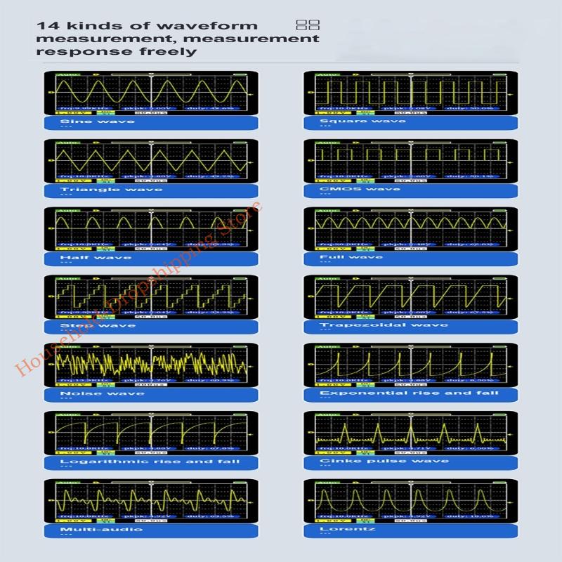 High Accuracy Digital Oscilloscope Handheld Device Featuring Build in Converter Suitable for Reliable Testing