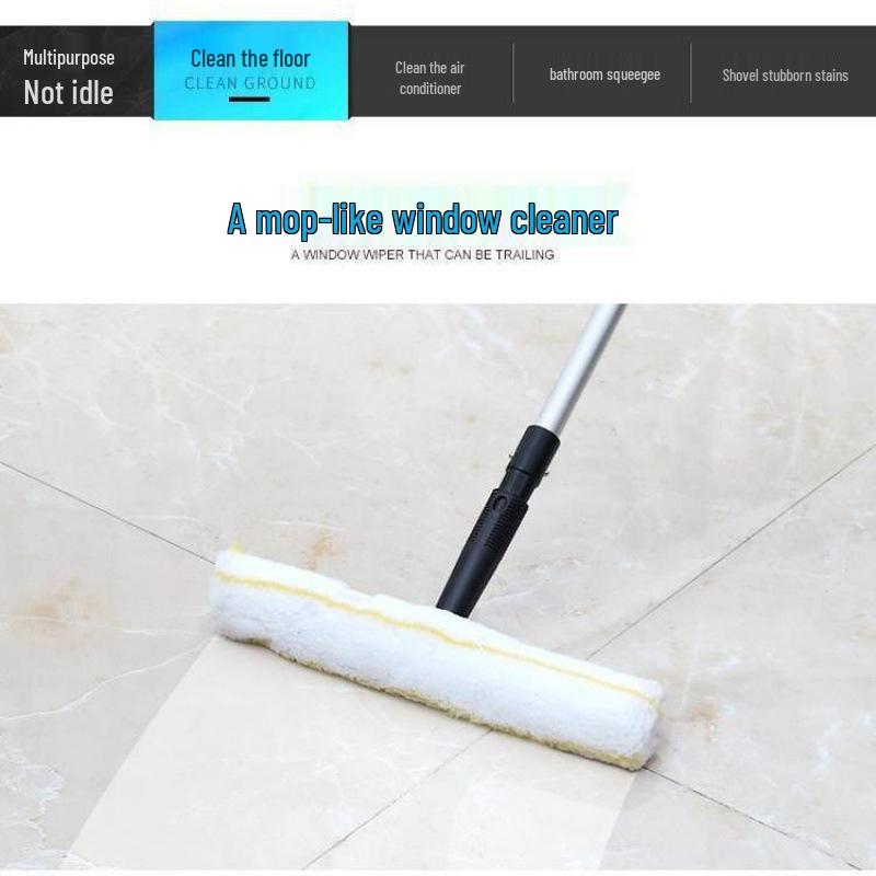 Blue Thickened Water Applicator Mop Head for Skin and Glass Cleaning Tool