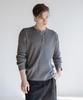 Dekkoloso Veil Henley Neck Knit [Gray]