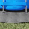 VidaXL Pool Cover, Round Ground Mat, Pool Cover, Pool Protection Garden Terrace, Light Grey Ø366 Cm 94225
