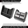 For VW ID4 Armrest Storage Box -2025 Center Console Organizer Tray with Adjustable Divider Fit Auto Interior Accessories