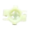 55156879AB 2pcs Headlight Mounting Bracket Clip Retainer White Plastic Fit for Jeep Grand Cherokee WJ 2000 2001 2002 2003-2006