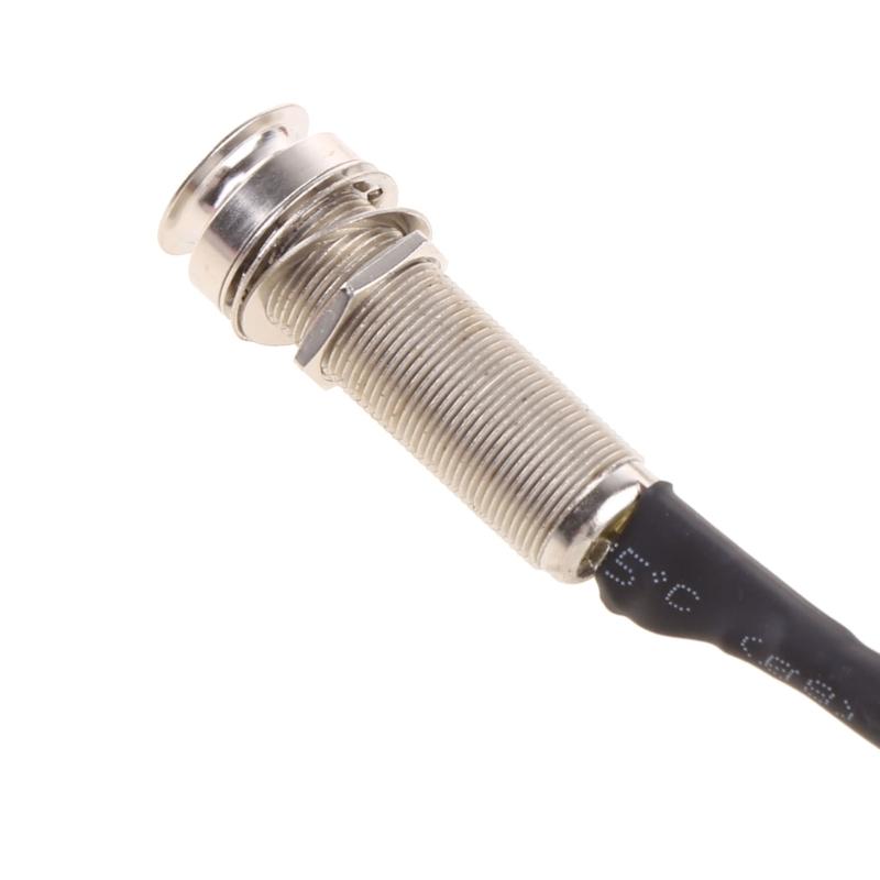 Premium Piezo Contact Microphone 3 Transducer Pickups with end pin jack for Kalimba