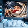 Betty Boop Print Tapestry, Lightweight Wall Hanging, for Bedroom, Dorm, Living Room, Home Art Decor - Birthday Christmas Gift for Friends