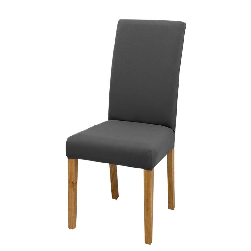Elastic Chair Cover Dining Room Spandex Chair Seat Covers 24 Colors for Choice Universal Size for Kitchen Wedding Banquet 1PC