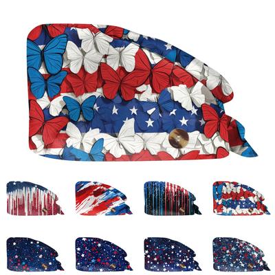 Fashion Print Work Hat Casual Wash Hat Bag Cap