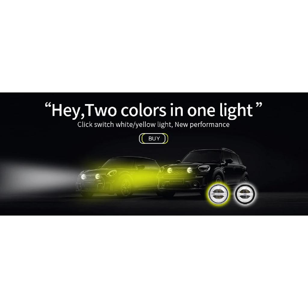 Pokrywa pomocnego światła LED do zderzaka przedniego, Akcesoria samochodowe do MINI COOPER