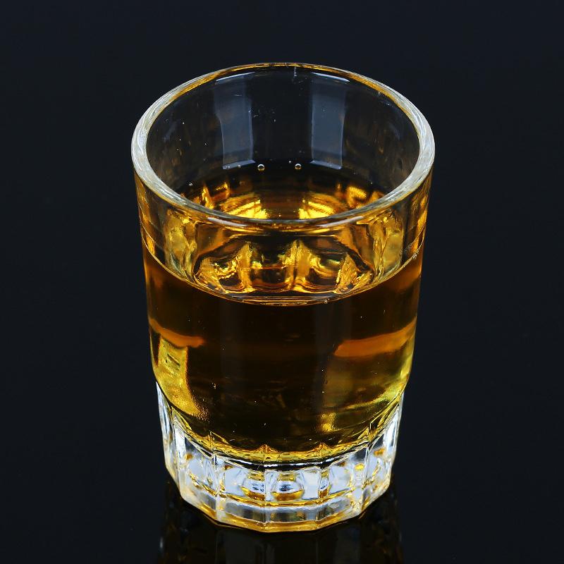 6szt/4szt/2szt/1szt Filiżanka do herbaty 90ml Szklanka Żaroodporna Przezroczysta Szklanka do wody Pogrubiona Szklanka do piwa Szklanka do wina Filiżanka do kawy do domu