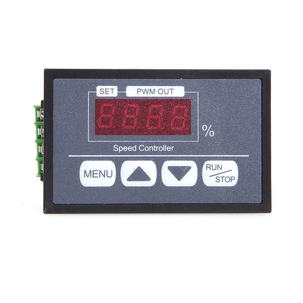 DC 6-60V 30A Speed Controller Digital Display PWM Motor Strong Toughness Electric Portable Drive Stepless Regulator