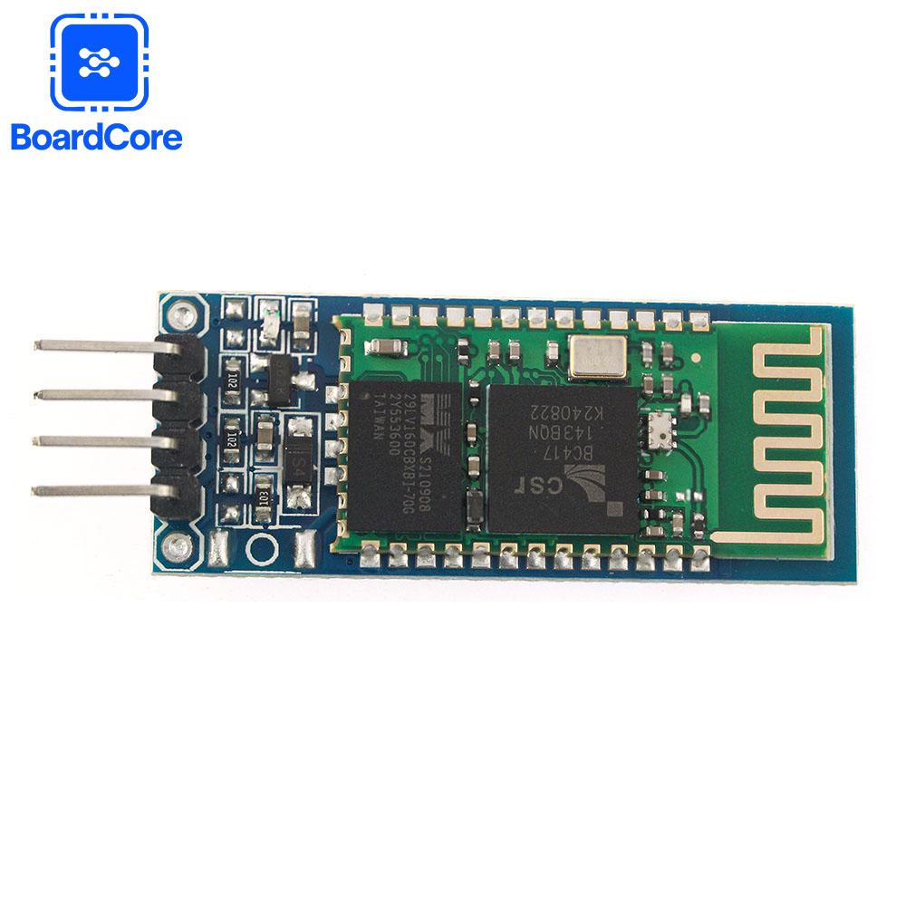 HC-06 Bluetooth Serial Module Wireless Transparent Transmission Slave Module with Pins Serial Communication for Arduino DC3.6~6V