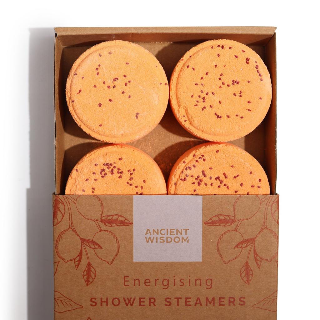 Shower Steamers Gift Set 4 Pack Vegan