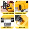 MELLWIN 3500RPM Brushless Electric Jig Saw 750W Jigsaw Adjustable Blade 3 Variable Speed Woodworking Tool for Makita 18V Battery