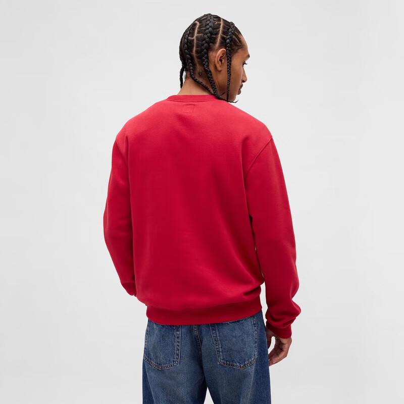 Gap Unisex 2025 Winter Bear Logo Fleece Crewneck Sweatshirt