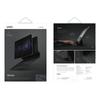 Uniq Venno Magnetic Smart Case With Keyboard For Ipad Pro 11 (2022/2021) | Air 10.9 (2022/2020) Black/Ebony Black