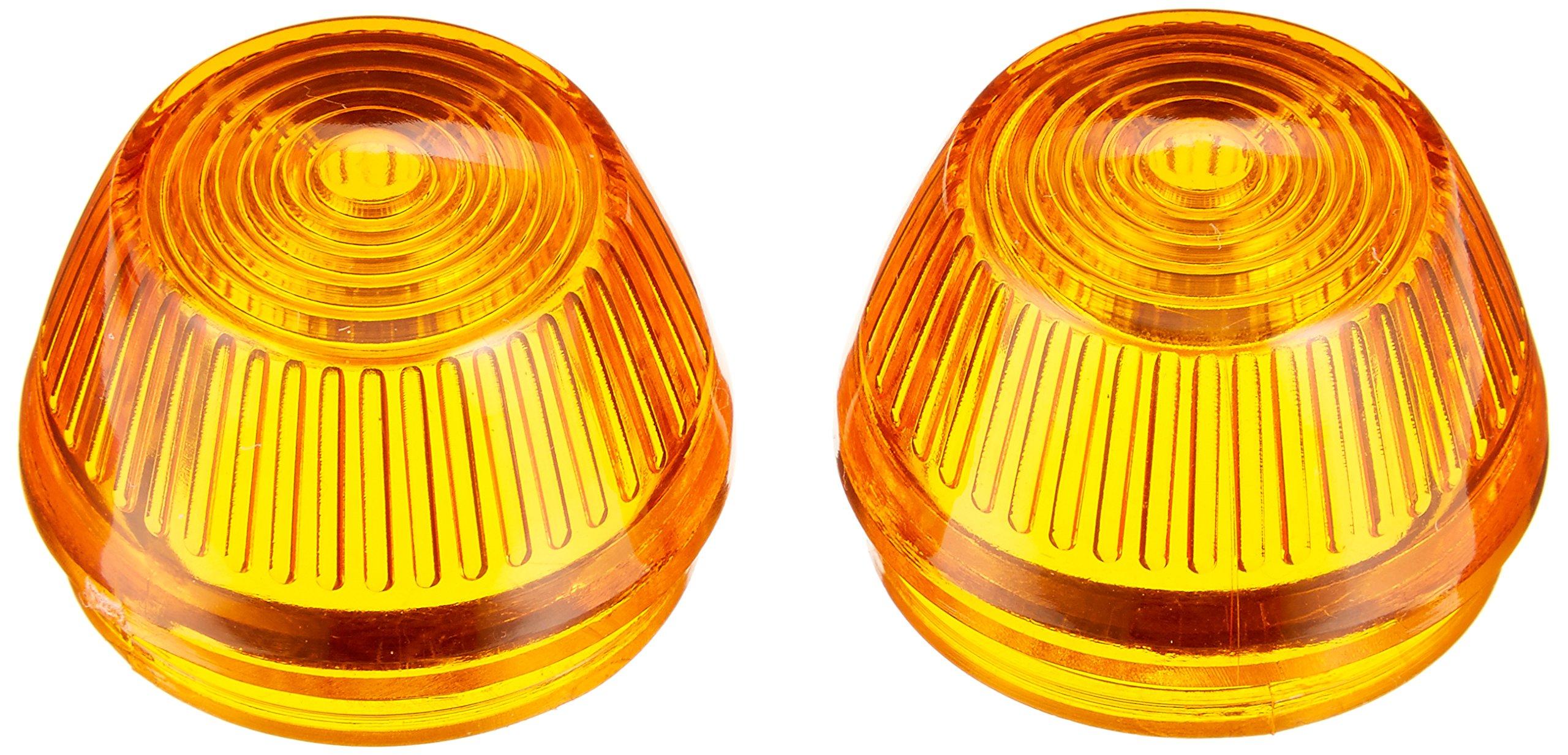 

Kijima 217-4047 Motorcycle Parts Turn Signal Lens, Round 1.4 in (35 mm) General Purpose, Rubber/Amber, 2 Pieces помаранчевий