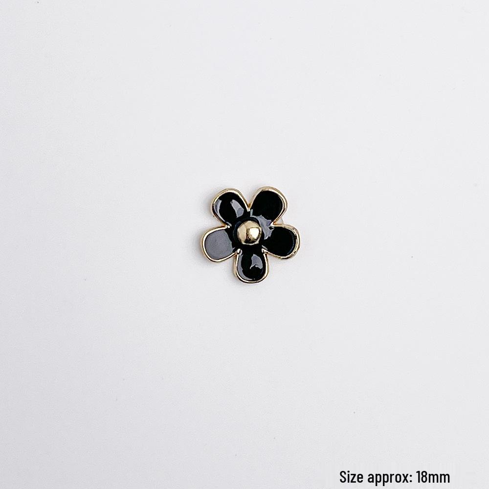 Decor Floare Sabot Aliaj Retro Stras - Catarame DIY High-End