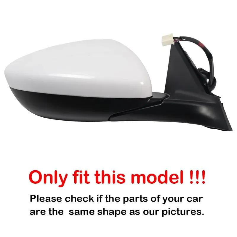 For Honda Accord 2018      Car Rearview Side Mirror Cover Wing Cap Door Exterior Housing Shell Adhesive Trim