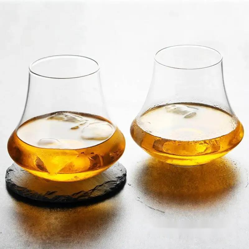 2 Stück breite Bauch-Whisky-Verkostungs-Nosing-Gläser Australien Aroma sammeln Kristall-Weinglas Whisky-Tumbler Chivas Spirituosen-Glasbecher