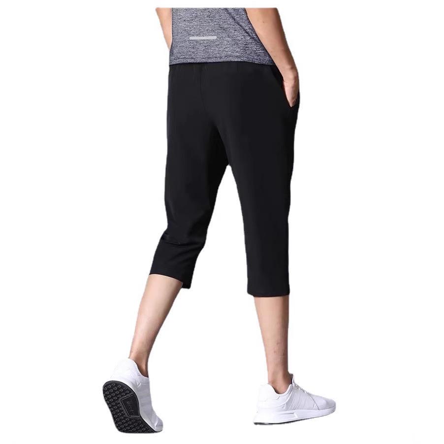 Men's Summer Casual Elastic Shorts - Lightweight Loose-Fit Capri Beach Pants Plus Size