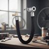 Tire Inflator Extension Hose LeakResistant Seal Construction Quick