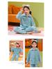 Kinder Flanell Pyjama Set - Korallfleece, Herbst/Winter Kleidung, Verdickt für Jungen & Mädchen
