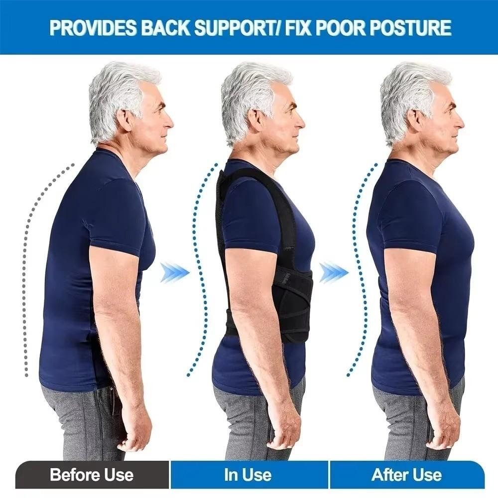 Adjustable Posture Corrector Exercise Support Back Support Belt Back Posture Training