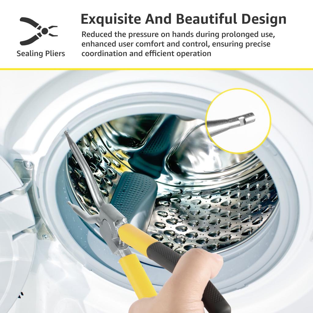 Waschmaschine Innen-Außenbottich Feder Ausbau Spreizwerkzeug Waschmaschinenfeder Spreizwerkzeug Reparaturwerkzeug für 4986ER0004F/B/G Türdichtungen