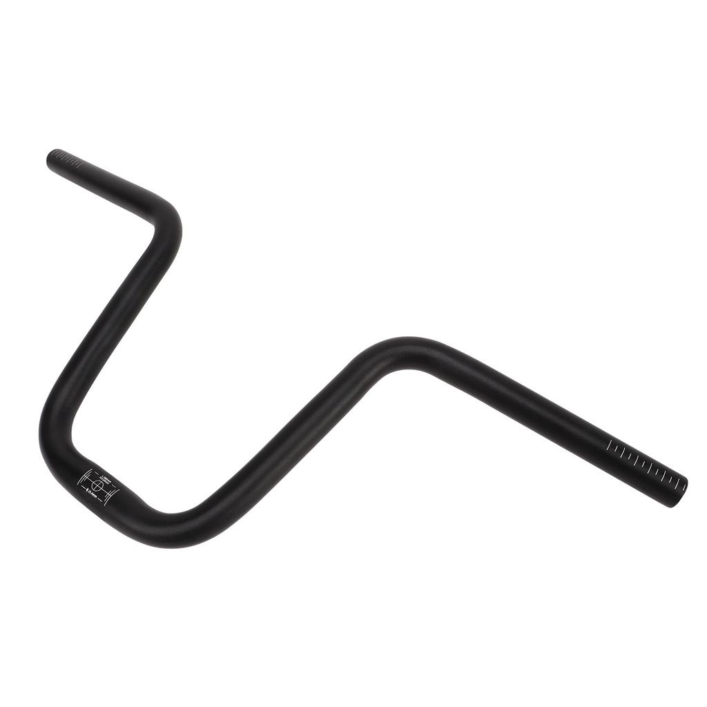 Mountain Bike Handlebar 25.4mm Diameter 580mm Extra Long Handlebar Aluminum Alloy Folding Road Bike