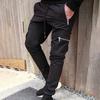 Pantaloni Sportivi da Uomo Multitasche Vita Elastica Lunghezza alla Caviglia Casual Comodi Pantaloni della Tuta per il Jogging