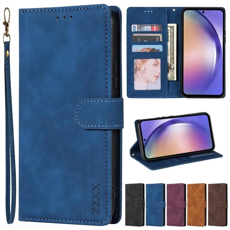 Wallet Magnetic Flip Leather Case For Samsung Galaxy A0s A06 A13 A14 A1 A16 A32 A34 A3 A2 A3 A4 A Note20 Ultra 10 Lite 9