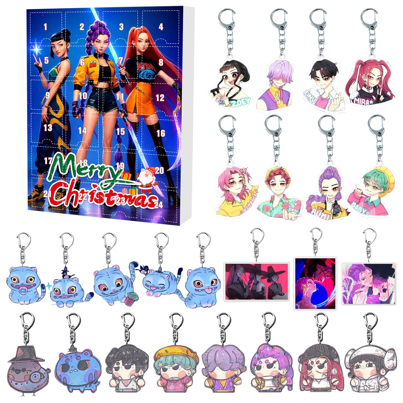 

Календарь ожидания включает 24 рождественских украшения. Календарь прибытия Обратный отсчет до Рождества One Size белый