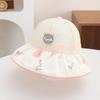 Kids Summer Thin Wide Brim Sun Hat Breathable Mesh Fisherman Cap For Baby Boys Girls Outdoor Travel Shade Bucket Hat