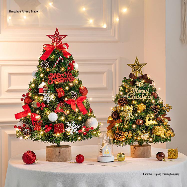 Nordic Style Mini Desktop Christmas Tree Ornament 2025