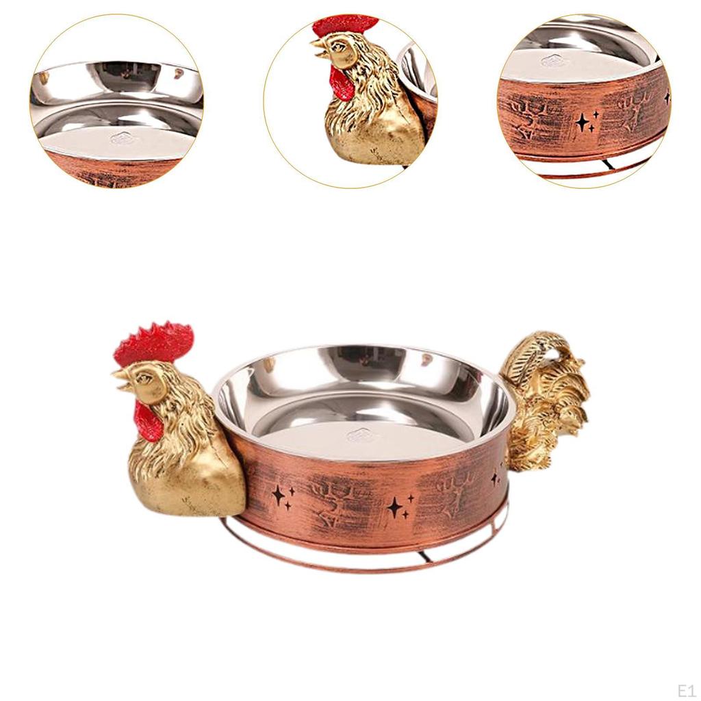 Chicken Dry Pot Buffet Food Warmer Cooking Creative Quick Heating Themed Cookware