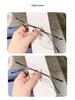 Super Light Metal Polygon Frameless Glasses for Women: Anti-Blue Light, Prescription-Ready Myopia Eyewear
