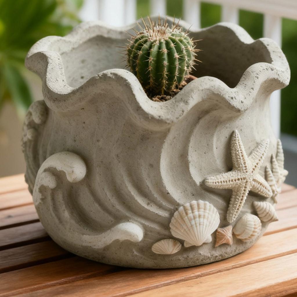 Bendable Silicone Curved Container Mold Flowerpot Moulds Suitable for Handcrafted Resin Jewelry and Ornamental Pieces