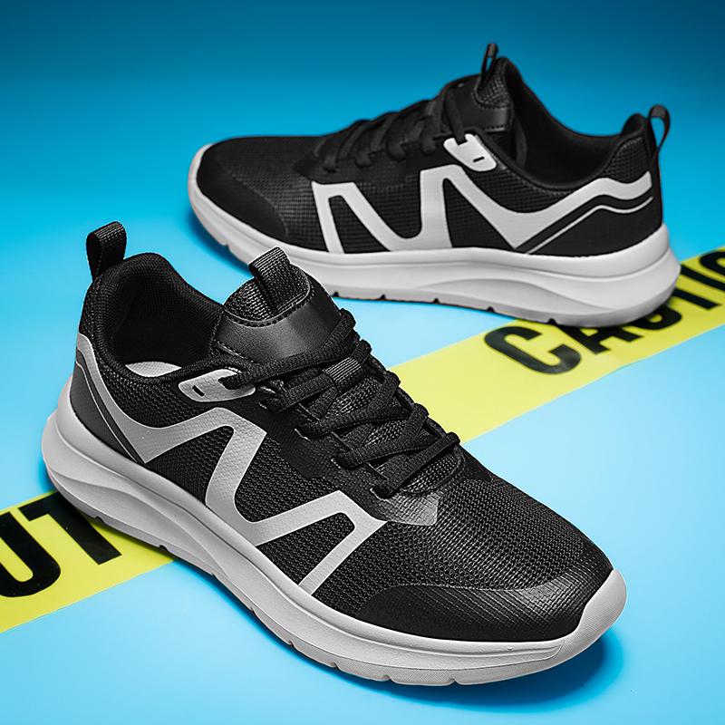 New Men Run Shoes Ultra Light Breathable Summer Outdoor Walking Shoes Fashion Hot Selling Anti Slip Wear-resistant Casual Shoes