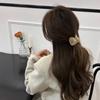 Trendy Versatile Hair Clips Cat Ear Shape Fluffy Bangs Hair Clips Sweet Style Ponytail Clips Women Head Wear Accessories