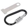 Helmet Safety Lock Anti Theft Helmet Lock Aluminum Alloy Replacement for Indian Dirt Bike