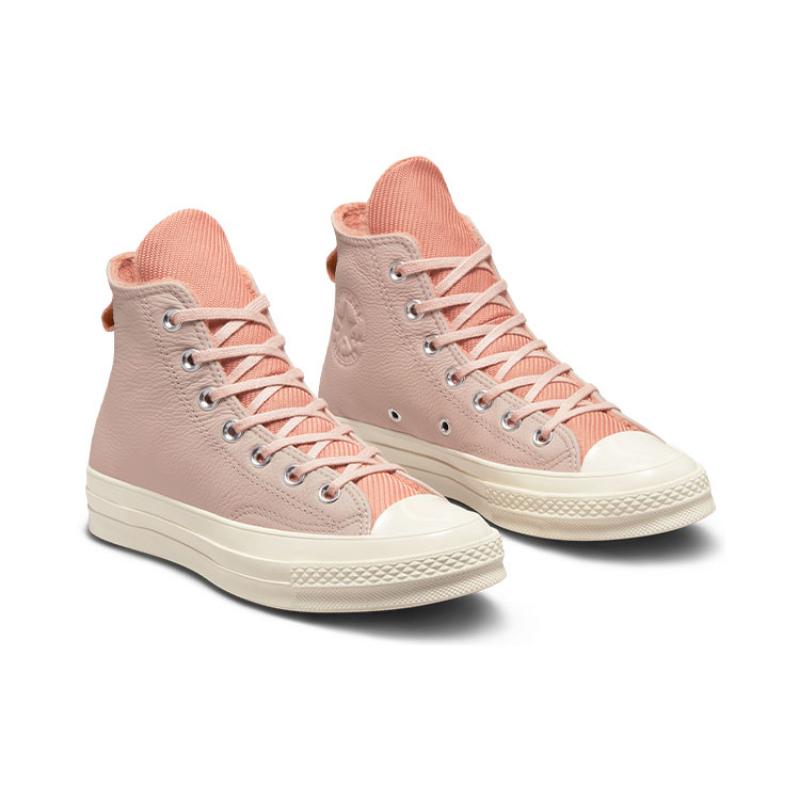 Converse Chuck Taylor All Star lata 70. Polar Wygodne i Wszechstronne Espadryle High-Top Unisex Różowe